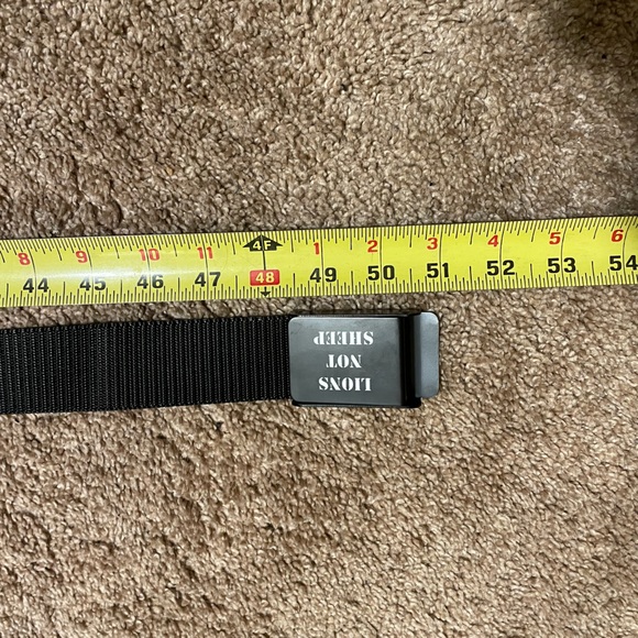 Lions Not Sheep Belt - Picture 2 of 2